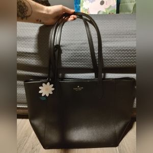 Kate Spade Dana Tote with dangle flower